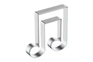 COOKIE CUTTER 5.5CM MUSICAL NOTE - ICONIC