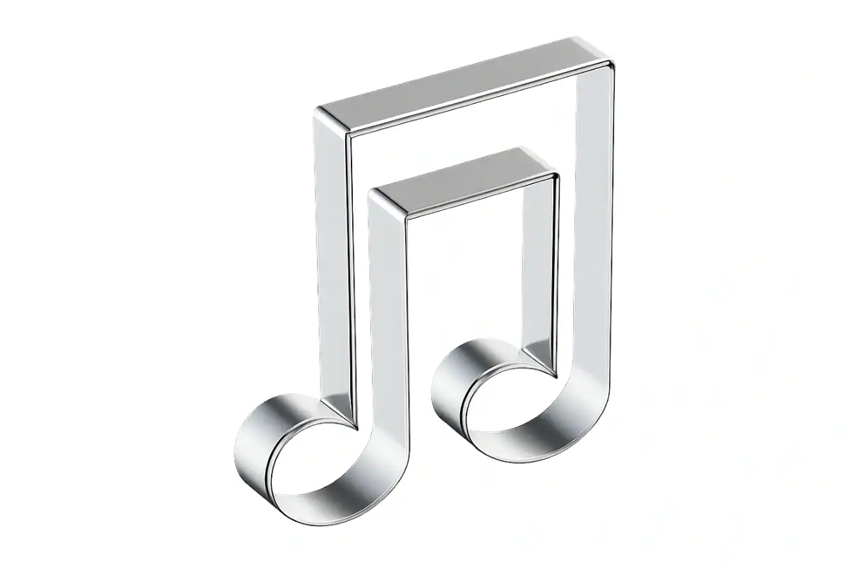 COOKIE CUTTER 5.5CM MUSICAL NOTE - ICONIC