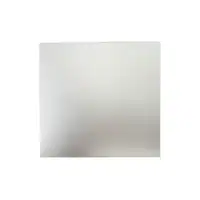 CAKE BOARD MASONITE SQUARE 10"SILVER - ICONIC