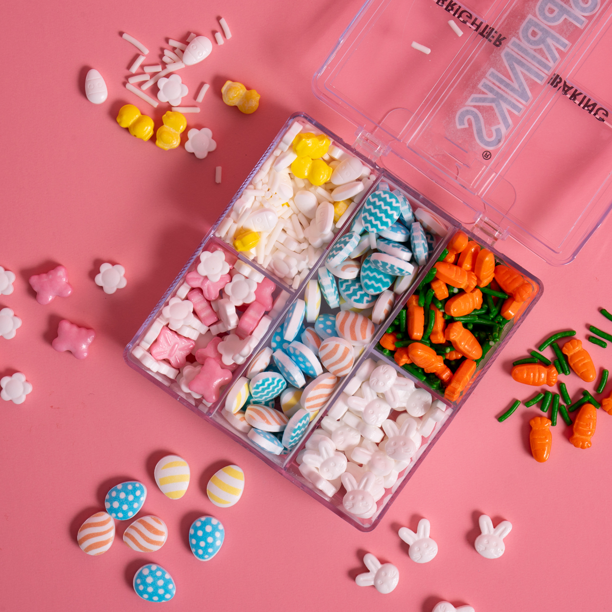 EASTER FAVOURITE 5 CELL BOX - SPRINKS