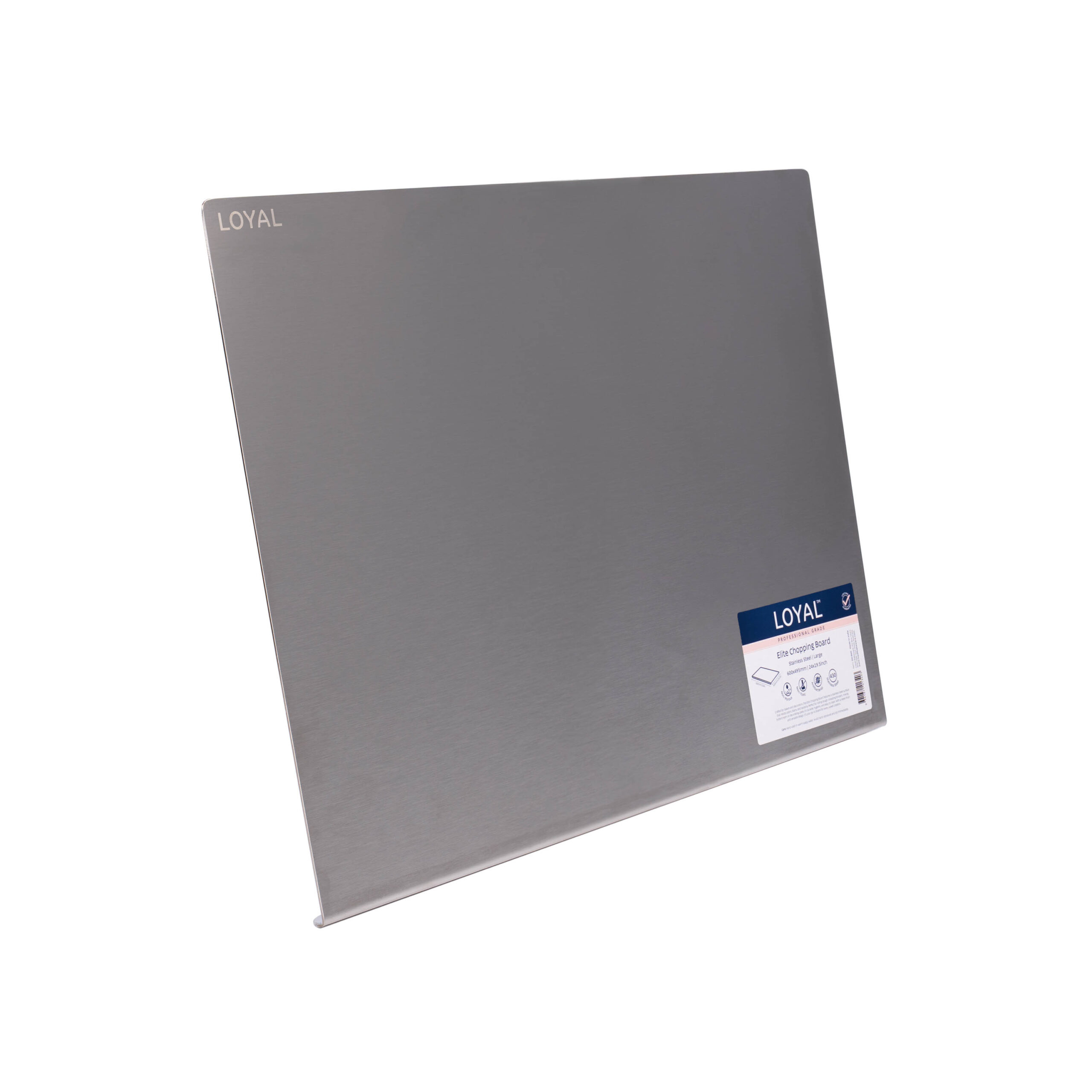 STAINLESS STEEL CHOPPING BOARD 17.5 X 12'