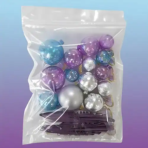 BALL TOPPERS BLUE PURPL SILV FAN&BUTTERFLY 27PC - CAKE CRAFT - Image 2