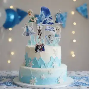 CAKE TOPPER 8PC FROZEN - CAKE CRAFT