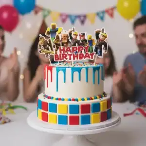 CAKE TOPPER 6PC ROBLOX - CAKE CRAFT