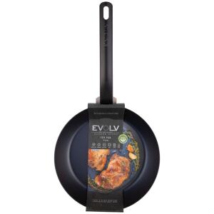 FRY PAN 24CM PRE SEASONED CARBON STEEL - DONALDSON