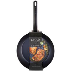 FRY PAN 28CM PRE SEASONED CARBON STEEL - DONALDSON