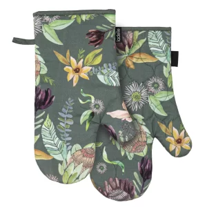 OVEN MITT 2PK LEURA - LADELLE