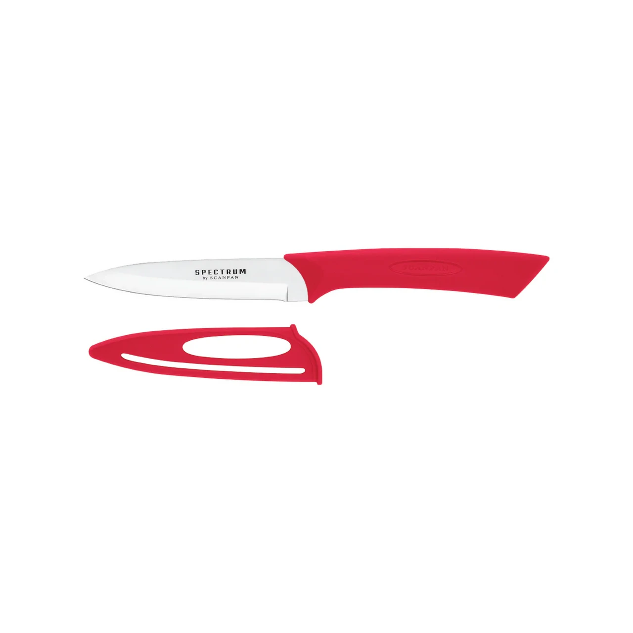 SCANPAN VEGETABLE KNIFE 10CM RED - SCANPAN