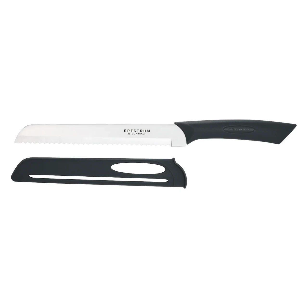 SCANPAN BREAD KNIFE 20CM BLACK - SCANPAN