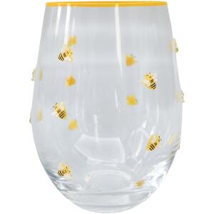 KAYA BEE STEMLESS GLASS YELLOW 12CM - URBAN