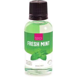 ROBERTS FLAVOUR FRESH MINT 30ML - ROBERTS