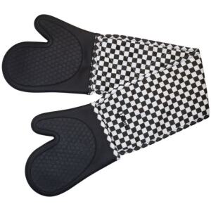 OVEN DBL GLOVE SILICONE CHECK - CUISENA