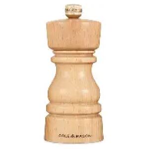 SALT GRINDER LONDON NAUTRAL BEECH 130MM - COLE AND MASON