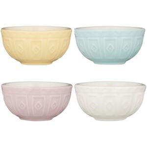 MASON CASH PREP BOWLS SET/4 PASTEL 10CM - MASON CASH