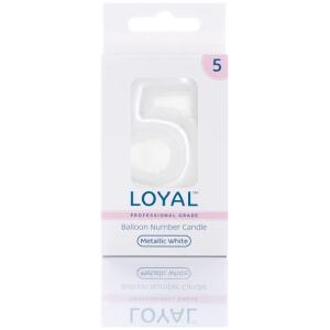 CADLE BALLOON NO 5 METTALIC WHITE - LOYAL