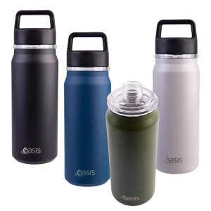 DRINK BOTTLE S/S SUMMIT CHUG SPOUT STONE 750ML - OASIS